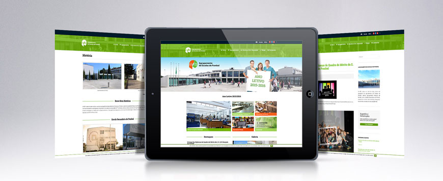 Belo Digital Site Agrupamento Escolas de Pombal