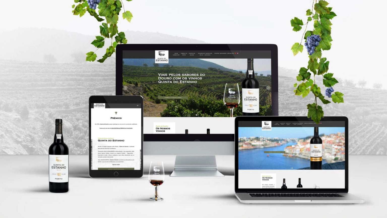 Website Quinta do Estanho